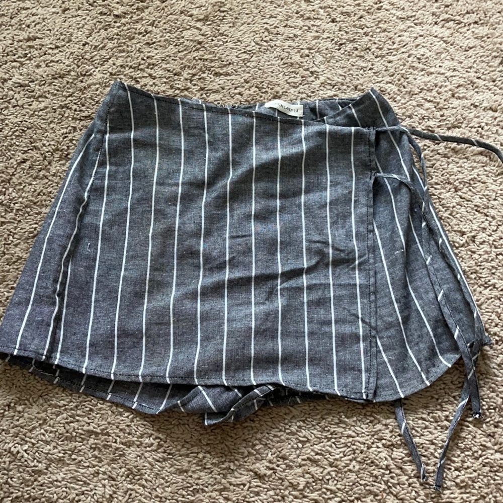 Striped Skort